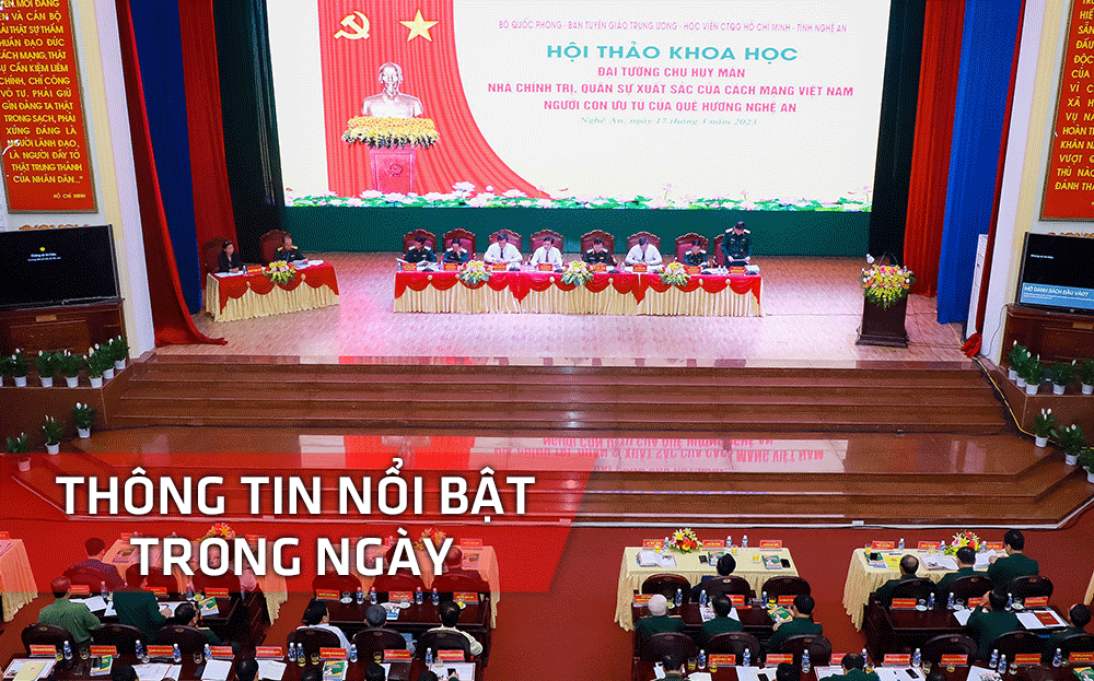 Nghệ An: Thông tin nổi bật ngày 17/3
