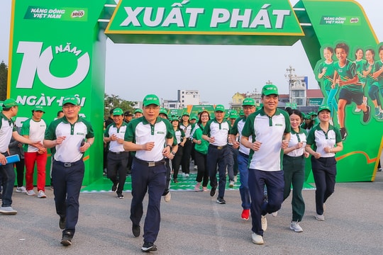 Nghệ An phát động Ngày chạy Olympic vì sức khỏe toàn dân