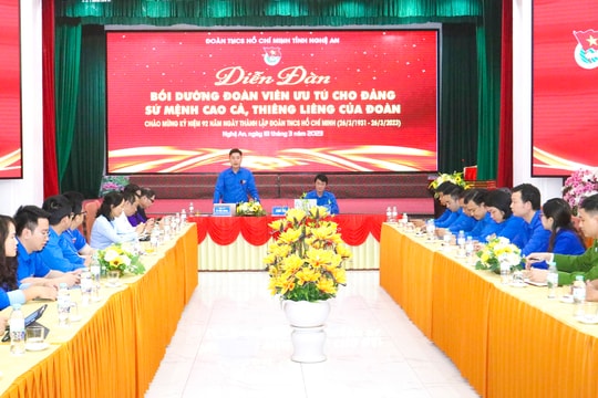 Bồi dưỡng đoàn viên ưu tú cho Đảng – Sứ mệnh cao cả, thiêng liêng của Đoàn