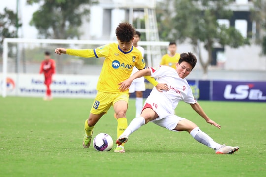 Phung phí cơ hội, U17 Sông Lam Nghệ An ngậm ngùi dừng chân ở bán kết