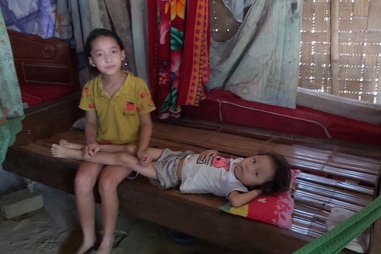 Hoàn cảnh thương tâm của gia đình cháu gái bị bệnh tan máu bẩm sinh ở Quỳ Châu