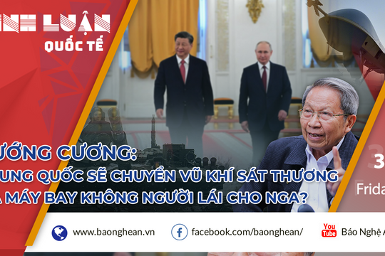 Tướng Cương nói gì về việc liệu có hay không Trung Quốc chuyển vũ khí sát thương và máy bay không người lái cho Nga?