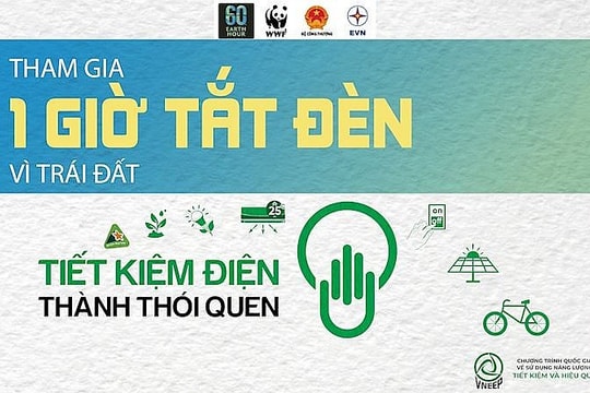 Công ty Điện lực Nghệ An hưởng ứng chiến dịch Giờ Trái đất năm 2023 