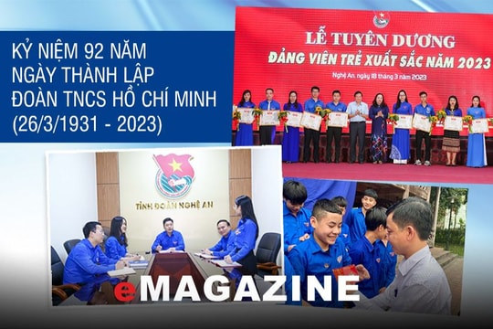 Kỷ niệm 92 năm ngày Thành lập Đoàn TNCS Hồ Chí Minh (26/3/1931 - 26/3/2023)