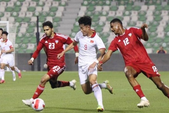  U23 Việt Nam thua đậm trận thứ 2 tại Doha Cup