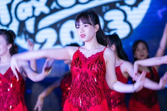 Ấn tượng Hội thi dân vũ trong nữ cán bộ, công chức, viên chức, người lao động