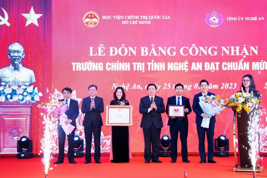 Nghệ An: Nhiều kết quả nổi bật sau 10 năm thực hiện Quy định của Bộ Chính trị về bồi dưỡng cán bộ