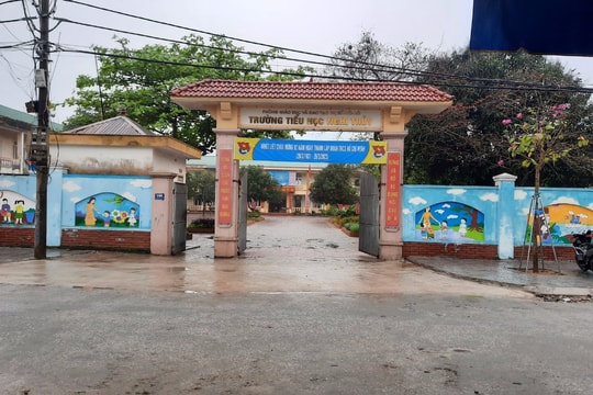 Thị xã Cửa Lò: Học sinh Trường Tiểu học Nghi Thuỷ đã đi học trở lại