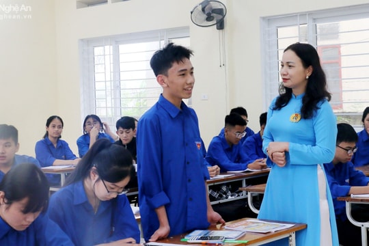 Nghệ An công bố cấu trúc đề thi vào lớp 10