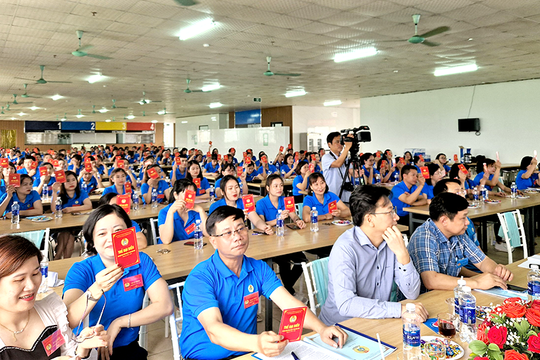 Nghệ An gấp rút hoàn thành đại hội công đoàn cấp cơ sở