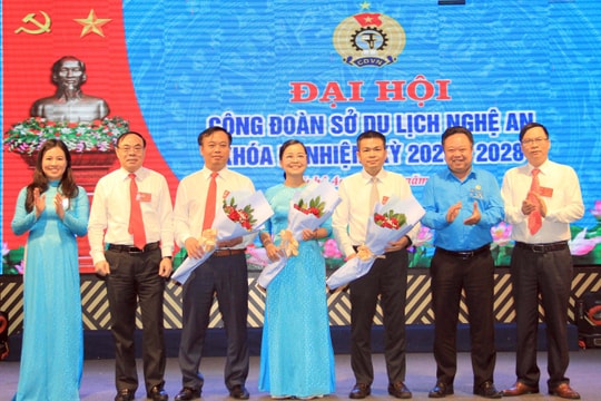 Công đoàn Sở Du lịch Nghệ An đại hội nhiệm kỳ 2023 - 2028