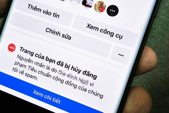Hàng trăm fanpage Facebook Việt Nam bị khóa trong đêm