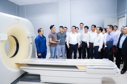 Chủ tịch UBND tỉnh Nghệ An trực tiếp kiểm tra dự án xây dựng Bệnh viện Hữu nghị tỉnh Xiêng Khoảng (Lào)