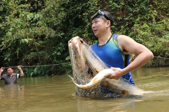 Mô hình cho thuê suối bắt cá trải nghiệm ở Nghệ An