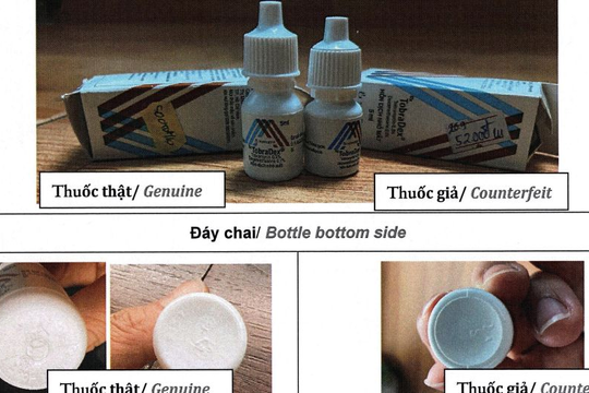 Xác minh thuốc nhỏ mắt, thuốc chống ung thư bị làm giả ở Hà Nội