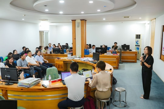 Báo Vietnamnet trao đổi kinh nghiệm phát triển báo điện tử với Báo Nghệ An