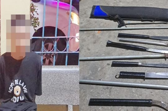 Vác cả bao hung khí đi chém nhau để trả thù