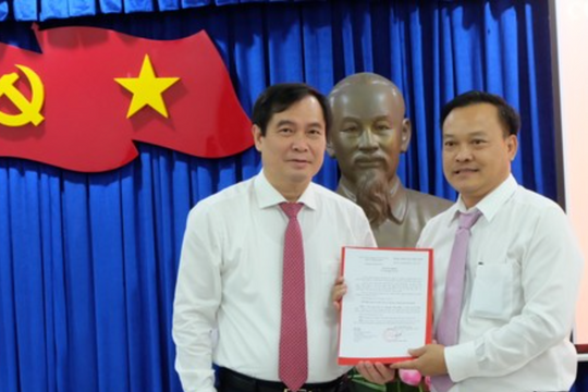 Bổ nhiệm lãnh đạo Cơ quan Thường trực khu vực miền Nam Ban Tuyên giáo Trung ương