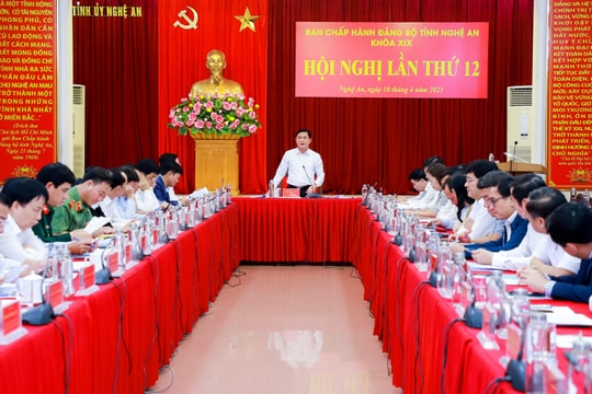 Phối hợp, chuẩn bị chu đáo để trình Bộ Chính trị Tổng kết 10 năm thực hiện Nghị quyết số 26 về Nghệ An