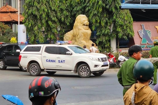 Đang khám xét tại tập đoàn Tân Hiệp Phát