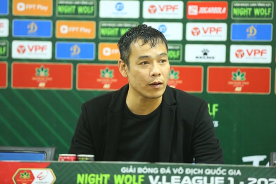 Huấn luyện viên Huy Hoàng thừa nhận Sông Lam Nghệ An đá chưa tốt