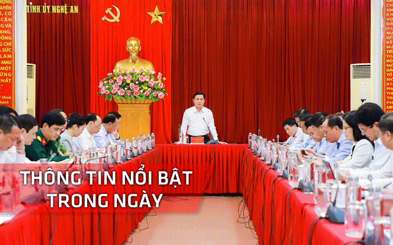 Nghệ An: Thông tin nổi bật ngày 11/4
