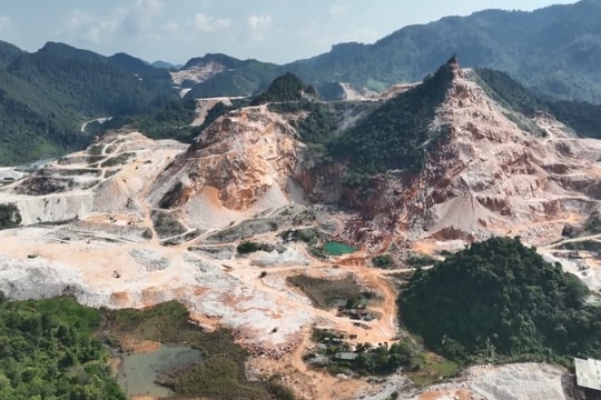 Hàng loạt doanh nghiệp khai thác khoáng sản ở huyện Quỳ Hợp bị phạt vì lấn chiếm đất