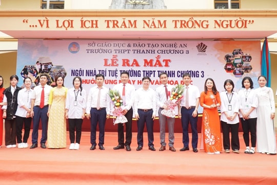 Nghệ An: Ra mắt ngôi nhà trí tuệ tại Trường THPT Thanh Chương 3