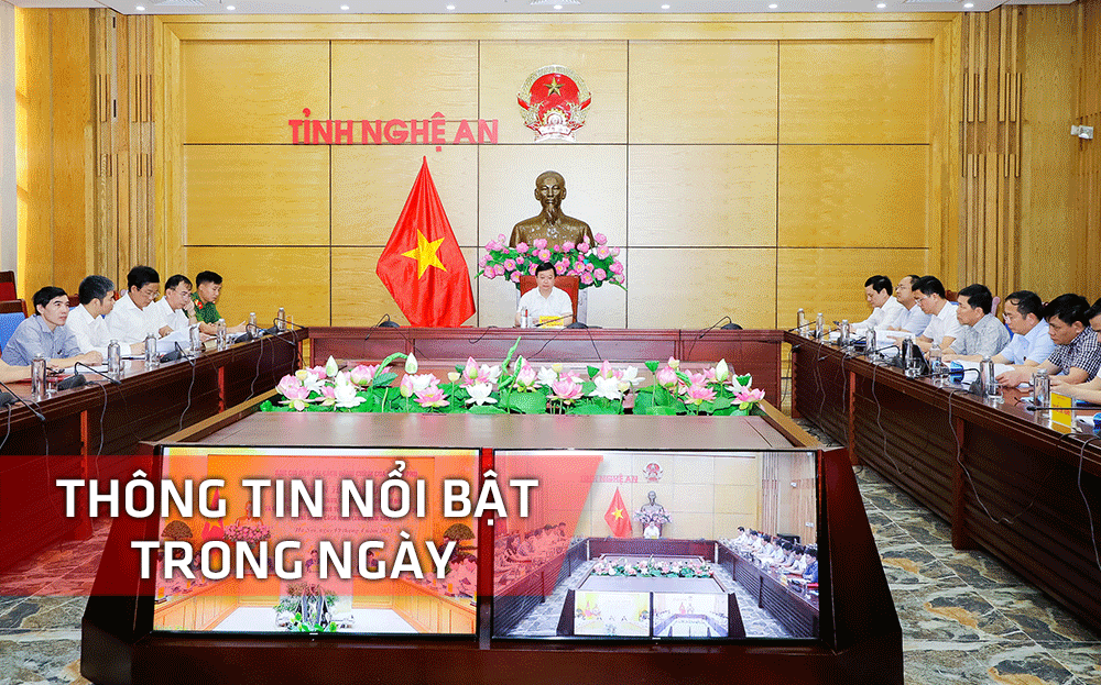 Nghệ An: Thông tin nổi bật ngày 19/4