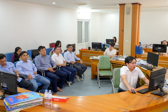 Đoàn công tác Báo Đắk Nông thăm và làm việc với Báo Nghệ An