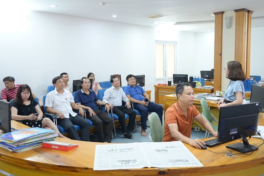 Đoàn công tác Báo Hải Phòng và Báo Gia Lai thăm, làm việc với Báo Nghệ An 