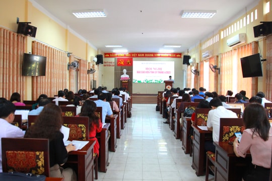 Quán triệt Quy định số 85 về việc cán bộ, đảng viên thiết lập và sử dụng trang thông tin điện tử cá nhân 