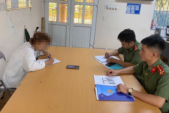 Triệu tập nữ sinh đăng thông tin kích động bạo lực học đường