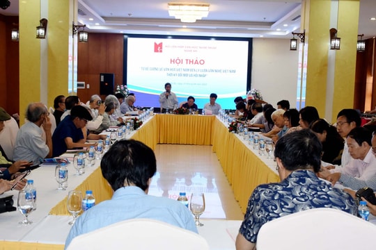 Nghệ An tổ chức Hội thảo ‘Từ Đề cương về văn hóa Việt Nam đến lý luận văn nghệ Việt Nam thời kỳ đổi mới và hội nhập’