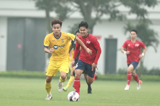 Điểm binh U19 SLNA tại Vòng Chung kết U19 Quốc gia 2023