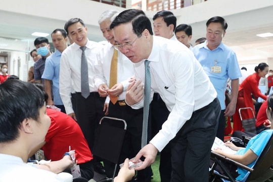 Chủ tịch nước Võ Văn Thưởng kêu gọi chung tay trợ giúp người nghèo