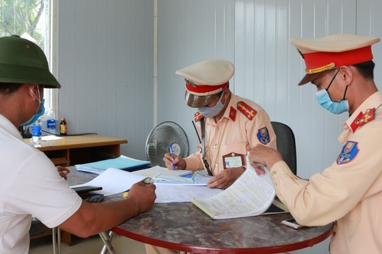 Nghệ An phát hiện 63 lái xe sử dụng ma túy