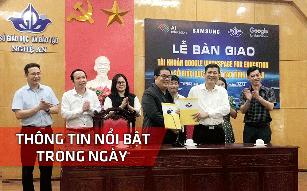 Nghệ An: Thông tin nổi bật ngày 24/4