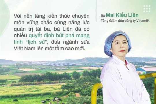 Nhà khoa học nông nghiệp – Câu chuyện ít người biết về CEO Vinamilk Mai Kiều Liên