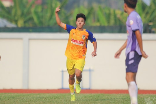 Giành chiến thắng trước U19 Bình Dương, U19 Sông Lam Nghệ An rộng cửa vào vòng sau