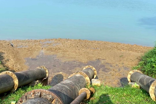 Trên 6.500 ha lúa hè thu-mùa ở Nghệ An có nguy cơ hạn hán và xâm nhập mặn