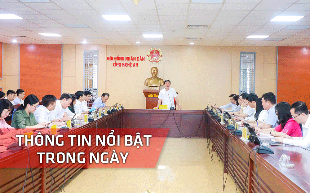 Nghệ An: Thông tin nổi bật ngày 26/4
