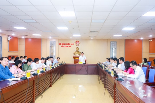 Thường trực HĐND tỉnh Nghệ An họp phiên thường kỳ tháng 4