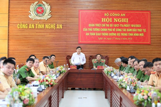 Tăng cường đảm bảo trật tự, an toàn giao thông đường bộ trong tình hình mới