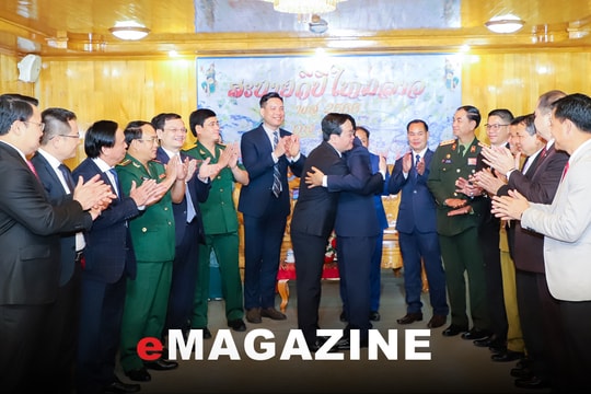 Không ngừng vun đắp tình hữu nghị đặc biệt, hợp tác toàn diện giữa Việt Nam - Lào