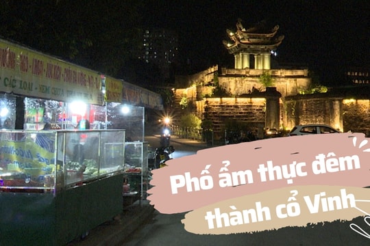 Video: Trải nghiệm Phố ẩm thực đêm thành cổ Vinh