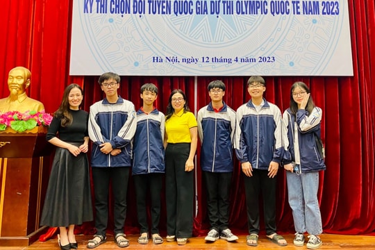 3 học sinh Nghệ An được chọn tham dự các kỳ thi Olympic quốc tế