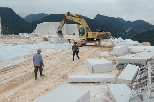 Công khai xử lý cán bộ, người đứng đầu có hành vi bao che, tiếp tay để xảy ra khai thác khoáng sản trái phép