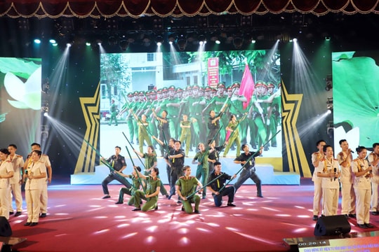 Công an Nghệ An chuẩn bị sẵn sàng cho Liên hoan Nghệ thuật quần chúng Công an Nhân dân lần thứ XII năm 2023