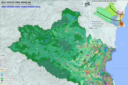 HĐND tỉnh Nghệ An quyết nghị thông qua Quy hoạch tỉnh Nghệ An thời kỳ 2021-2030, tầm nhìn đến năm 2050
